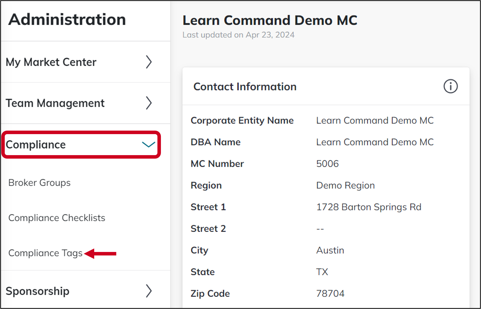cmc admin menu compliance tags.png