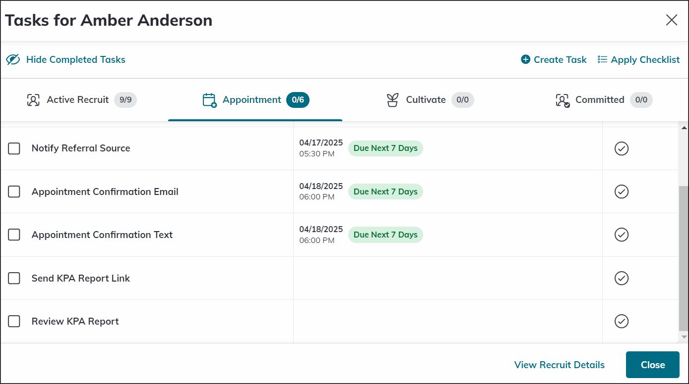 cmc recruits checklist assignee.gif