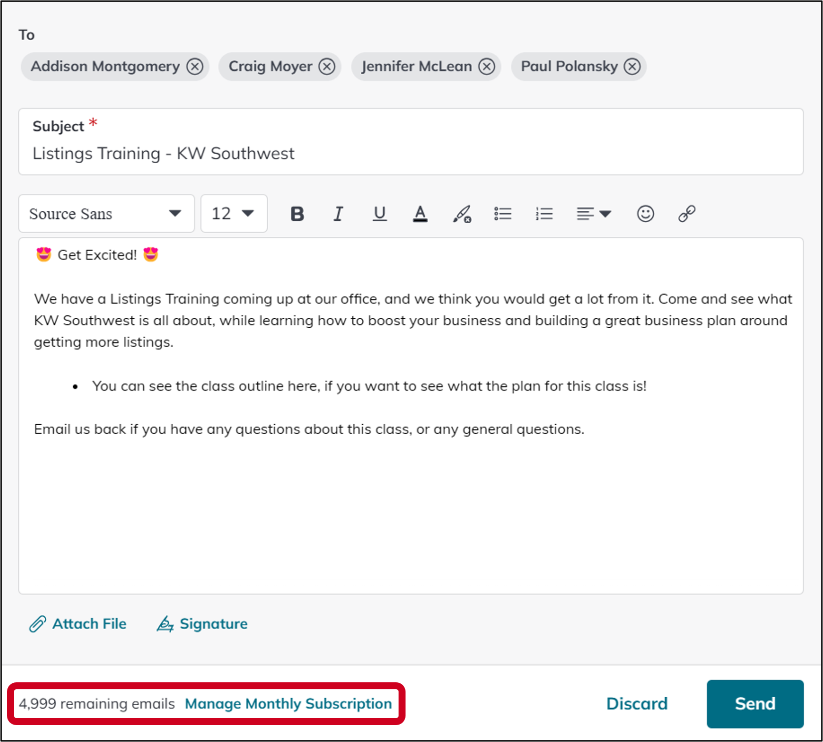 cmc recruit oneoff manage subscription.png
