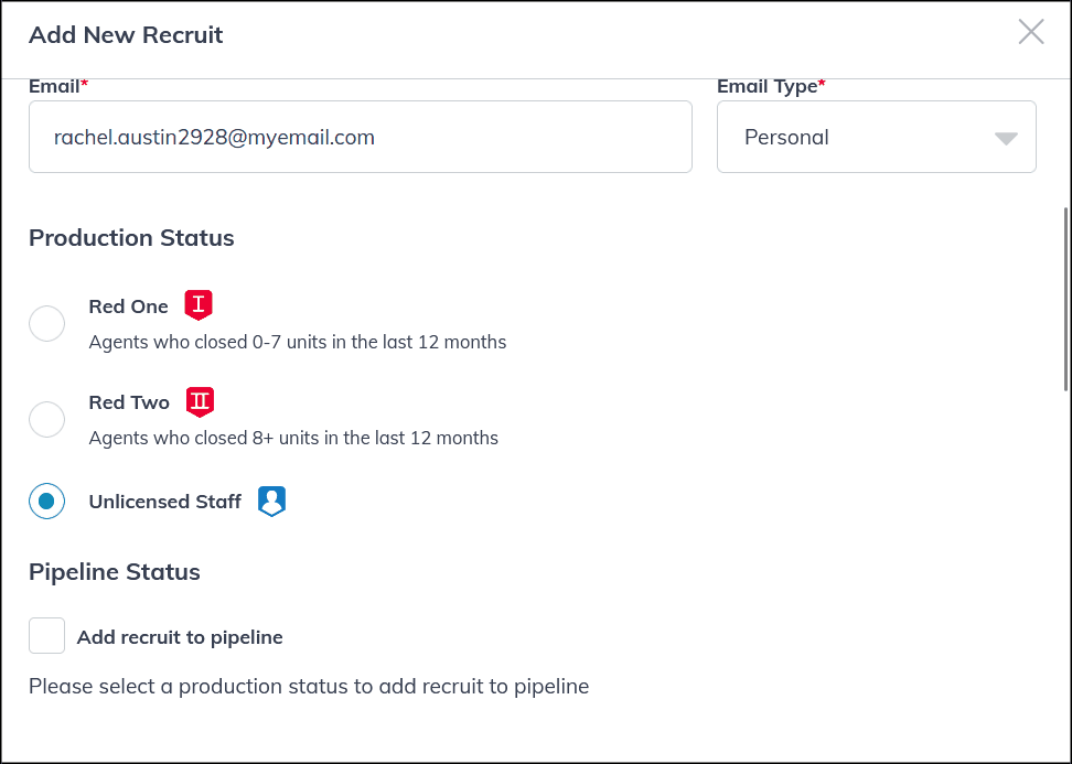 recruits create production status.gif