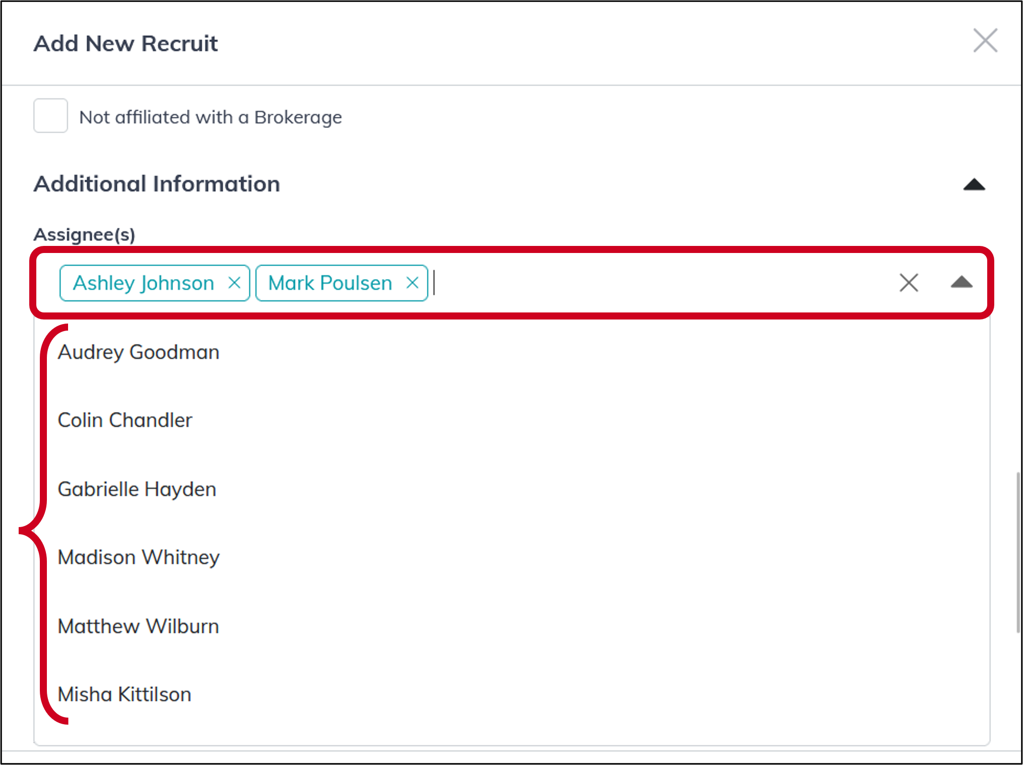 recruits create assignees.png