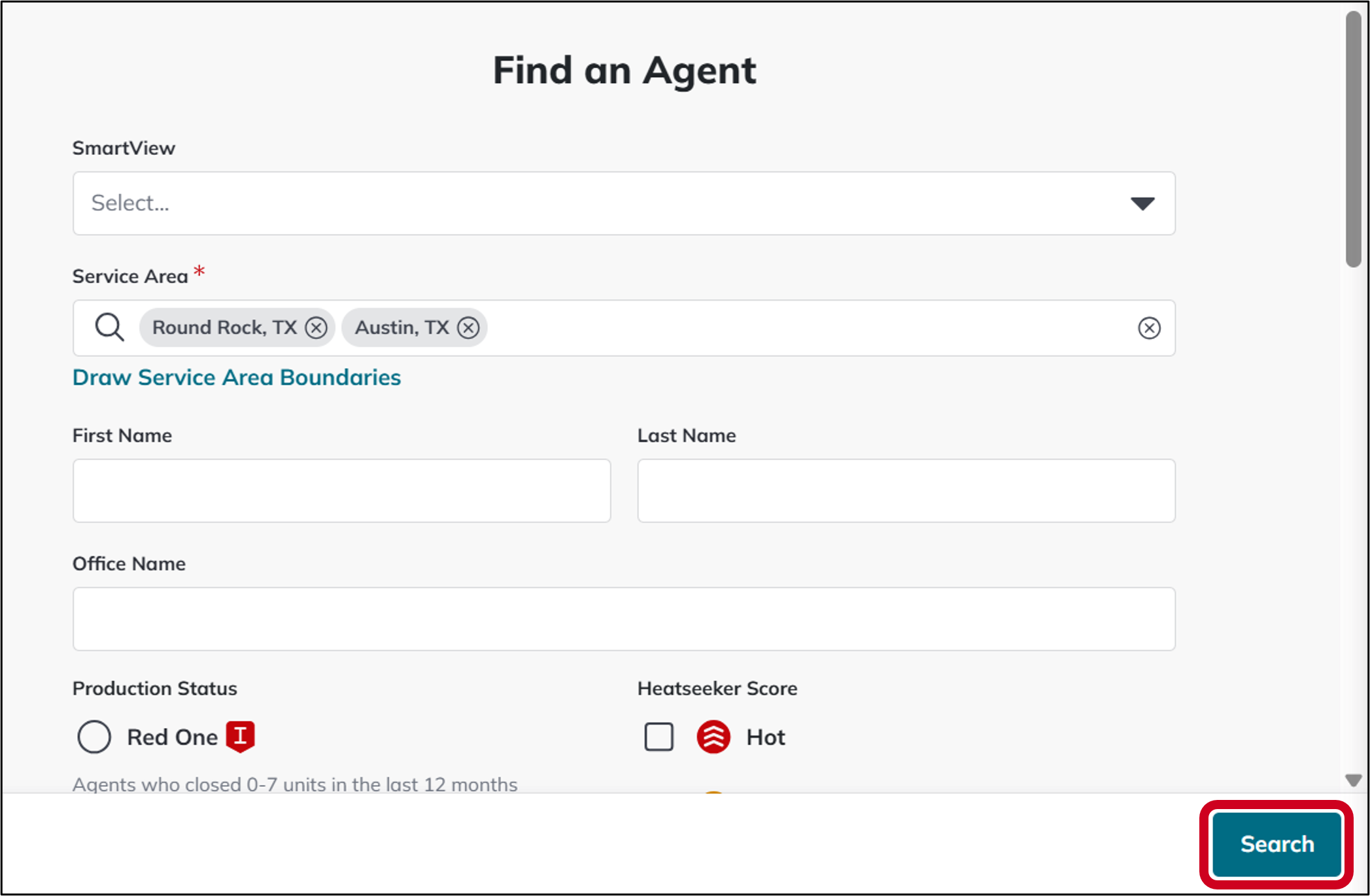 recruits find an agent search initial.png